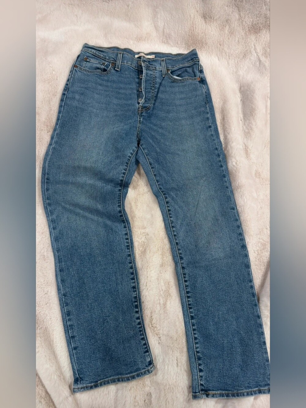 Levis Wedgie Straight Jeans Size 29